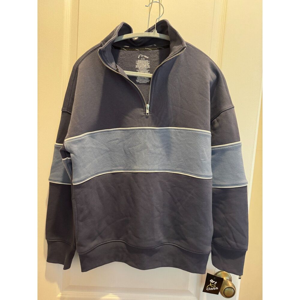 NWT Art Class Quarter-Zip Fleece Sweatshirt - Kids XL 14 / Women's Small